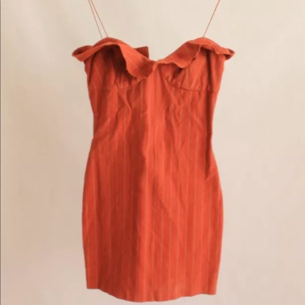 Bec and Bridge Size 6 Rust Dress - Picture 3 of 3